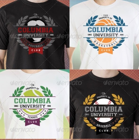 Premium Sports Clubs T-Shirt Templates v9