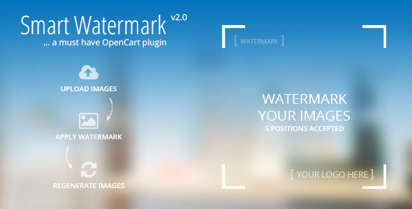 Smart Watermark A must have Opencart Plugin