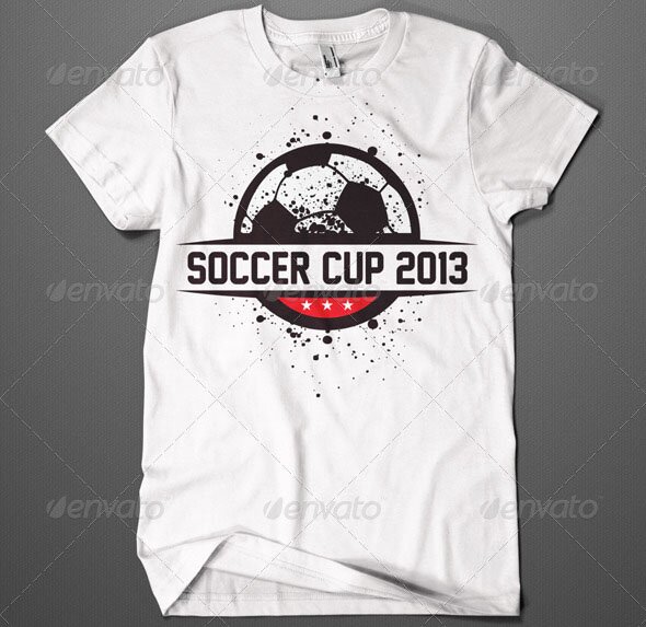 Soccer Cup T-Shirt Design