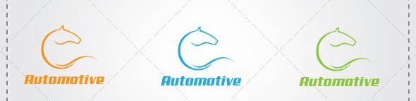 Horse Automotive Logo