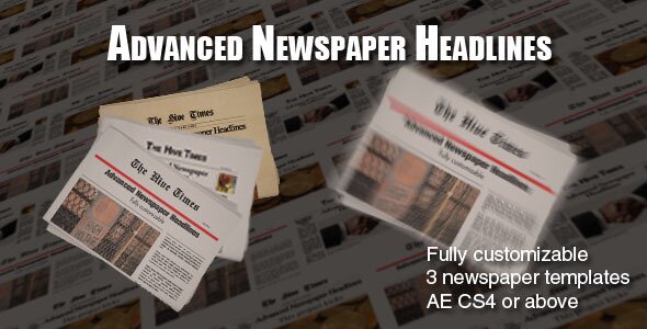 Advanced Newspaper Headlines