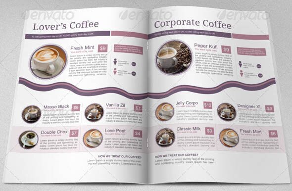 Coffee Brochure Template A4 01