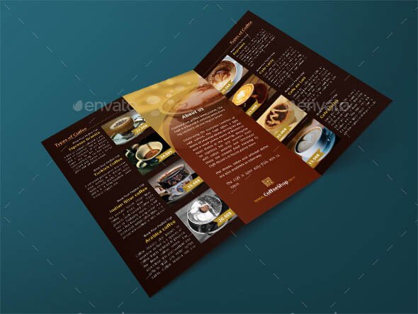 Coffee Tri-fold Brochure