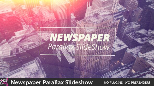 Newspaper Parallax Slideshow