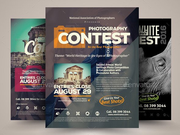 Photography Contest Flyers