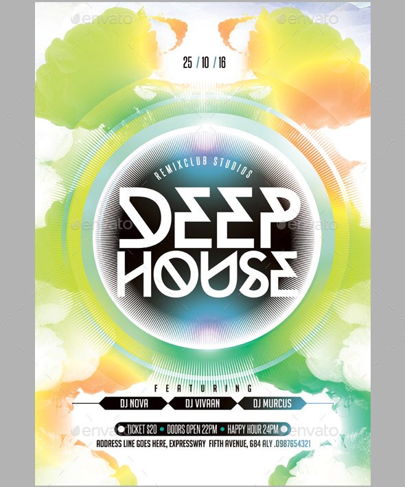 deep-house-flyer