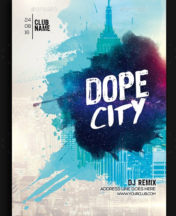 dope-city-party-flyer