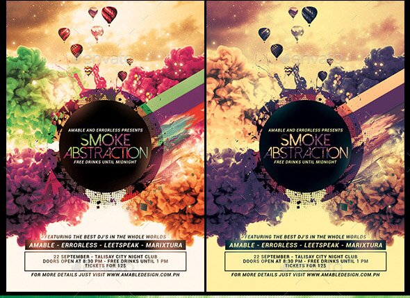 smoke-abstraction-flyer