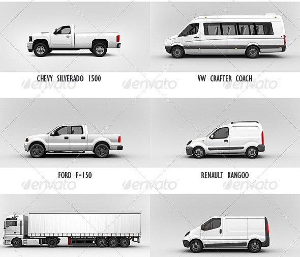 van-delivery-cars-branding-mockup
