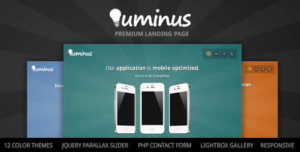 luminus-product-oriented-landing-page