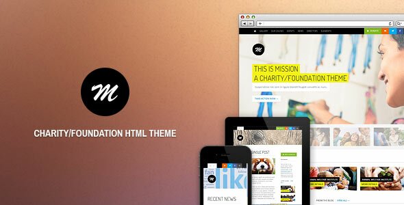 mission responsive html 18 Best Church Website Templates