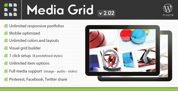 media grid wp 11 Best WordPress Grid Gallery Plugins