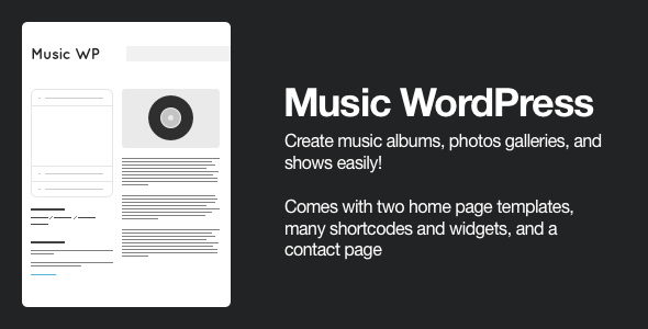music-wordpress-template