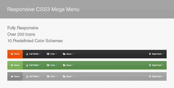 responsive-css3-mega-menu