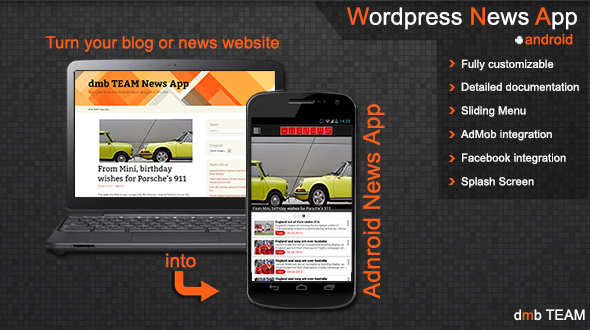 Wordpress News App