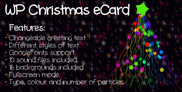 WP Christmas eCard