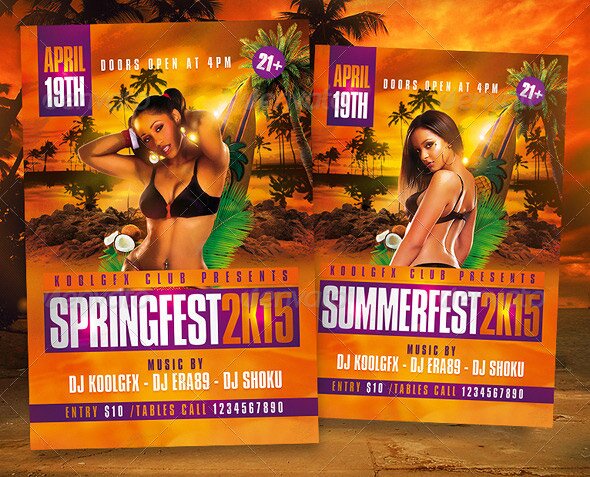 Spring-Summer-Fest-Party-Flyer