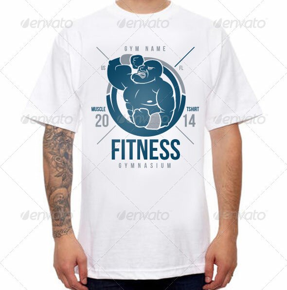 Gym-Muscle-Tshirt