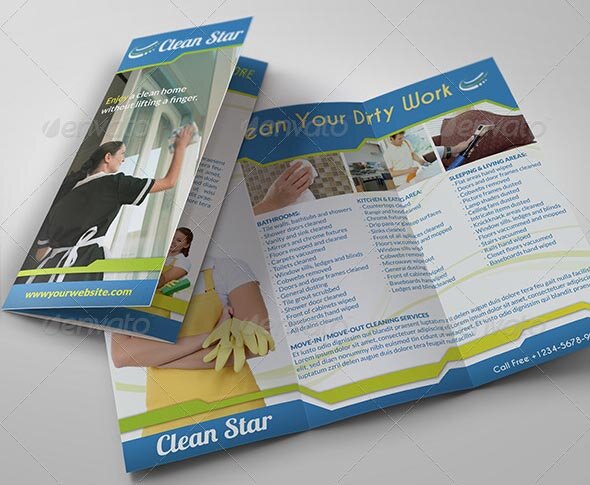 Cleaning Services Tri-Fold Brochure