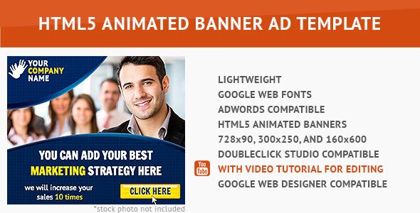 Corporate HTML5 Animated Banner 2
